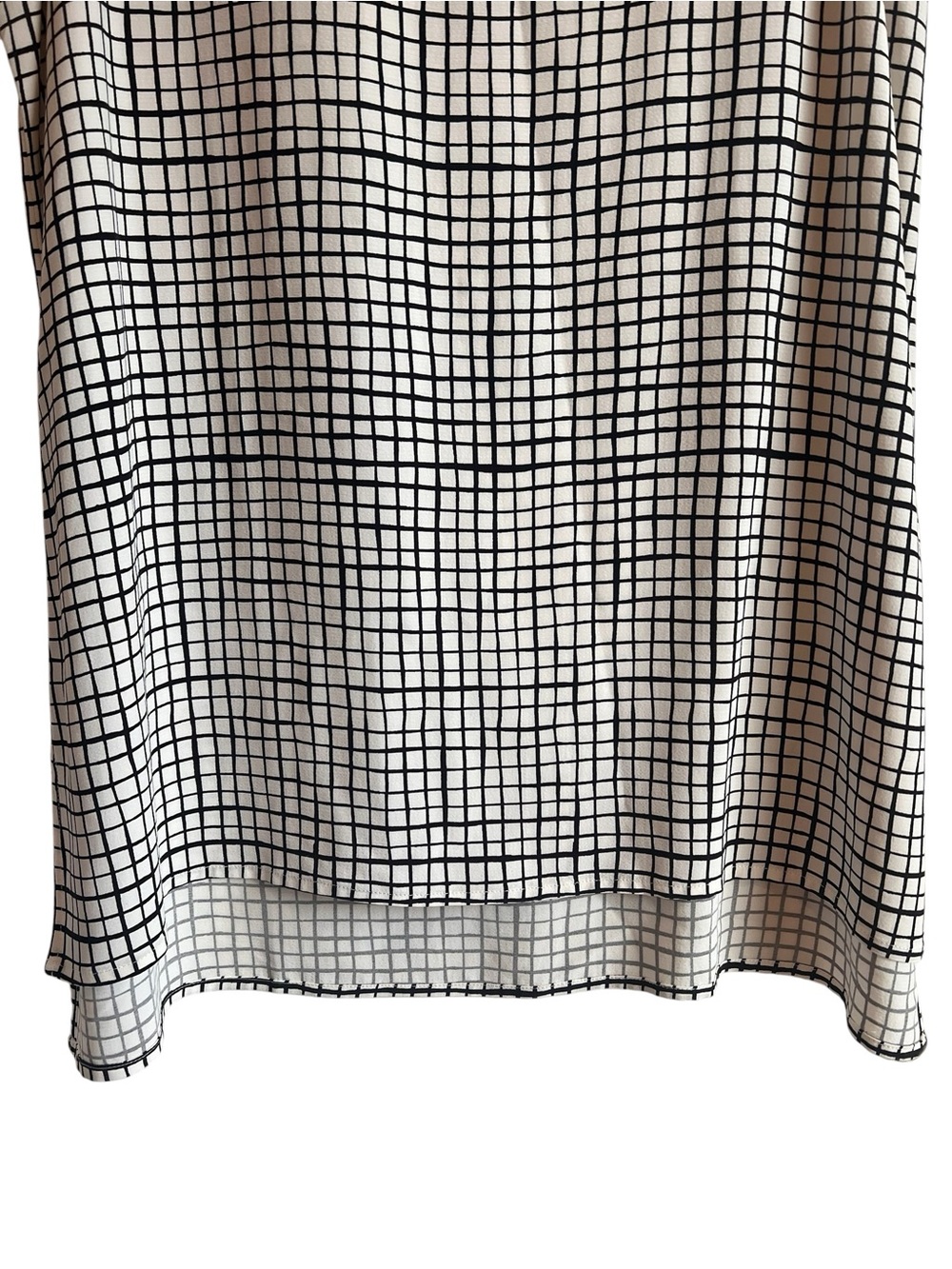 Eileen Fisher textured crepe sleeveless long top XS like new condition - Picture 6 of 12